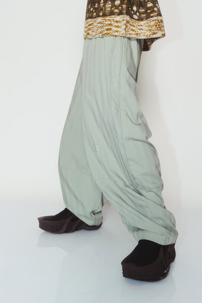 LAMAR CARROT WIDE TROUSERS PURPLE HAZE