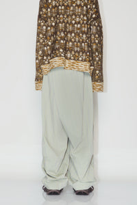 LAMAR CARROT WIDE TROUSERS PURPLE HAZE