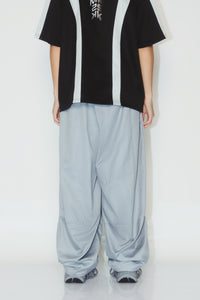 LAMAR CARROT WIDE TROUSERS TRADEWIND BLUE