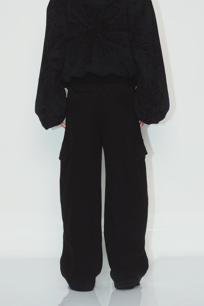 ROD WASHED CARGO PANTS EUPHORIC BLACK