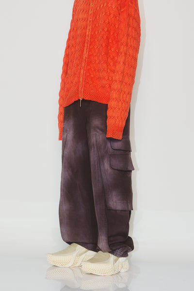 EXEL SPRAYED CARGO PANTS CHARCOAL GREY