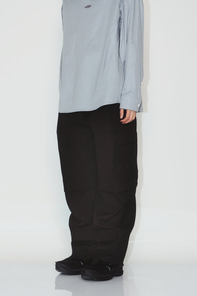 CASSELL LAYERED CARGO PANTS EUPHORIC BLACK