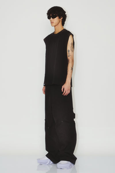 ANTONIO STAINED CARPENTER PANTS EUPHORIC BLACK