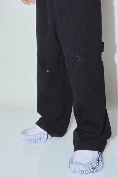 ANTONIO STAINED CARPENTER PANTS EUPHORIC BLACK