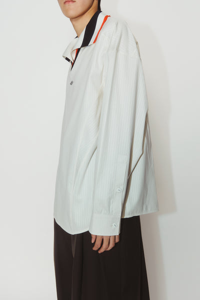 MANCHESTER PULLOVER SHIRT FROST WHITE