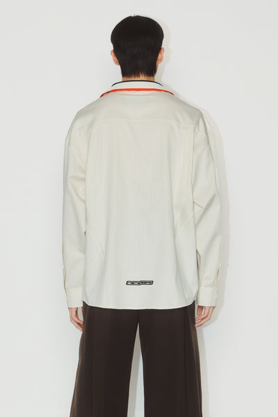 MANCHESTER PULLOVER SHIRT FROST WHITE