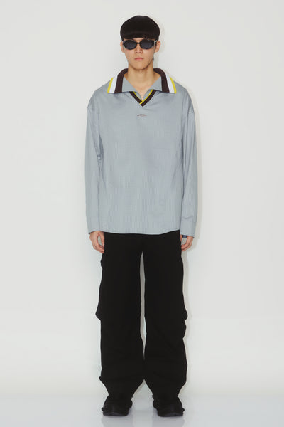 MANCHESTER PULLOVER SHIRT TRADEWIND BLUE