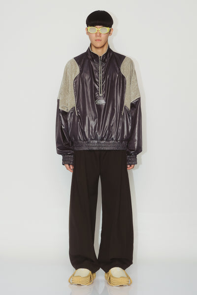 TIMMY HALF ZIP JACKET EUPHORIC BLACK