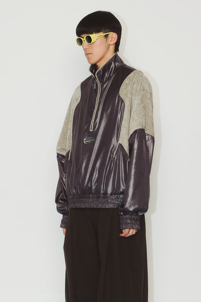 TIMMY HALF ZIP JACKET EUPHORIC BLACK