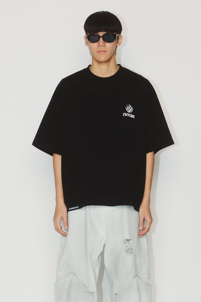 DUNCAN OVERSIZED NMSK TEE EUPHORIC BLACK