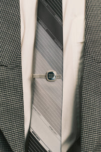 ROPE CREST TIE CLIP CHAMPAGNE GOLD