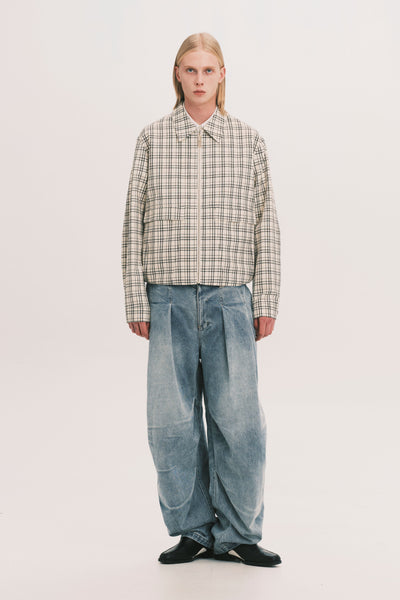 FORD BLOUSON CREAM PLAID (NAMESAKE EXCLUSIVE)