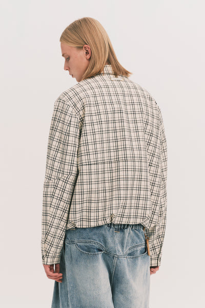 FORD BLOUSON CREAM PLAID (NAMESAKE EXCLUSIVE)