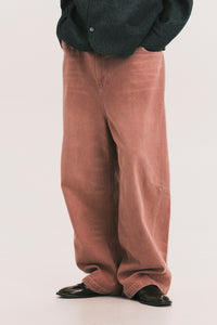 CARTER N WIDE LEG JEANS DUSTY MAUVE