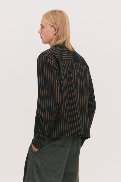 NASH LS SHIRT BLACK GOLD STRIPE (NAMESAKE EXCLUSIVE)
