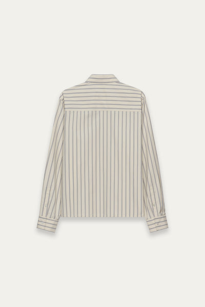 NASH LS SHIRT BEIGE STRIPE