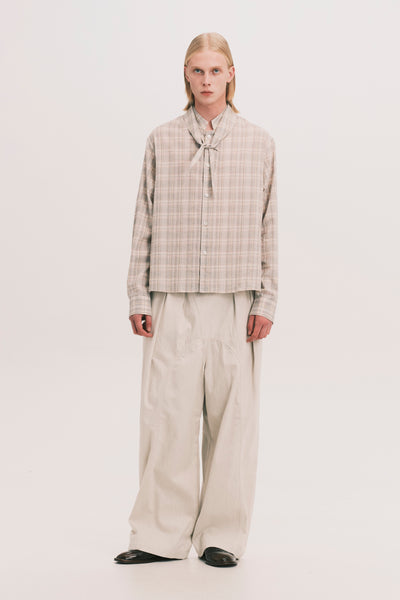 ANTONIO WIDE LEG PAINTER PANTS CANNOLI CREAM