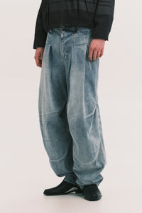 TOWSON PLEATED DENIM TROUSER LIGHT BLUE (NAMESAKE EXCLUSIVE)