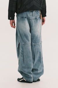 TOWSON PLEATED DENIM TROUSER LIGHT BLUE (NAMESAKE EXCLUSIVE)