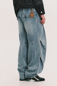 TOWSON PLEATED DENIM TROUSER LIGHT BLUE (NAMESAKE EXCLUSIVE)
