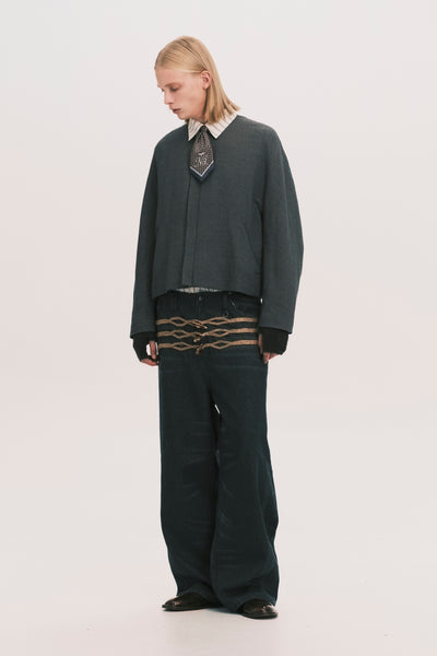 LEON DUFFLE JEANS WASHED BLACK