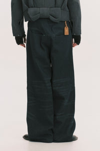 LEON DUFFLE JEANS WASHED BLACK