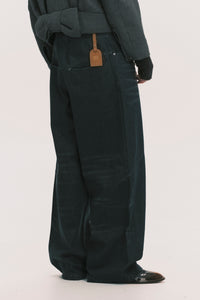 LEON DUFFLE JEANS WASHED BLACK