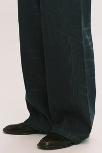 LEON DUFFLE JEANS WASHED BLACK