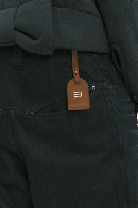LEON DUFFLE JEANS WASHED BLACK