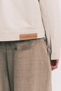 PASSA TOGGLE OVERSHIRT CANNOLI CREAM (NAMESAKE EXCLUSIVE)