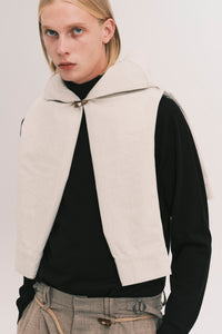 PASSA TOGGLE OVERSHIRT CANNOLI CREAM (NAMESAKE EXCLUSIVE)