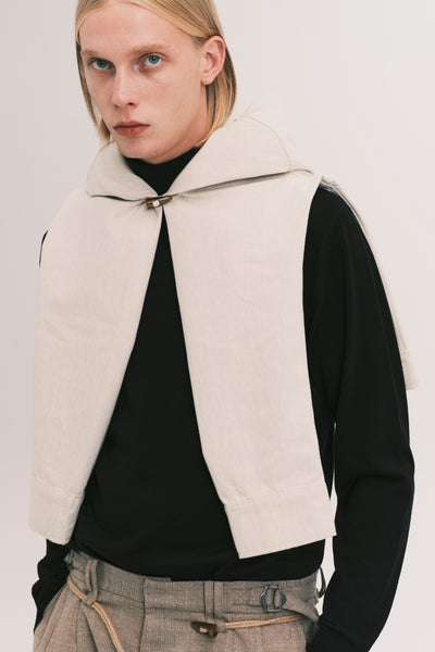 PASSA TOGGLE OVERSHIRT CANNOLI CREAM (NAMESAKE EXCLUSIVE)