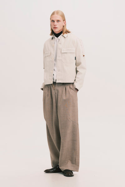 PASSA TOGGLE OVERSHIRT CANNOLI CREAM (NAMESAKE EXCLUSIVE)