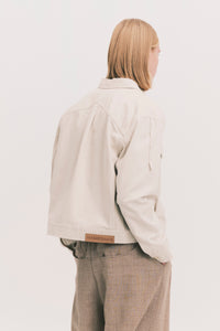 PASSA TOGGLE OVERSHIRT CANNOLI CREAM (NAMESAKE EXCLUSIVE)