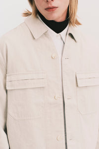 PASSA TOGGLE OVERSHIRT CANNOLI CREAM (NAMESAKE EXCLUSIVE)