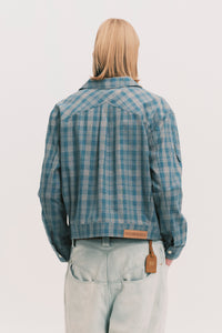 PASSA TOGGLE OVERSHIRT OCEAN GREEN