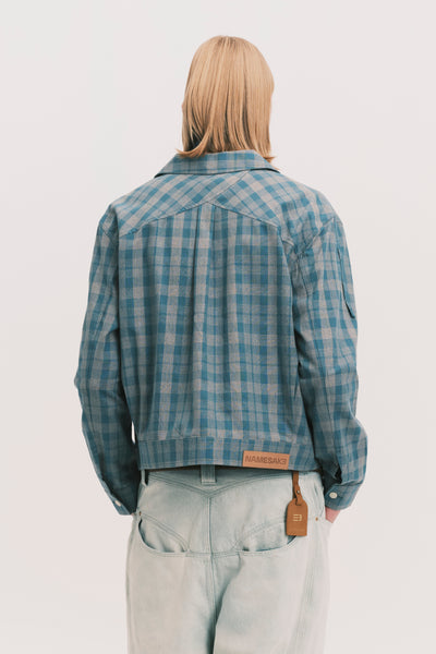 PASSA TOGGLE OVERSHIRT OCEAN GREEN