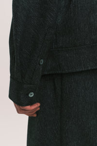 COMO OVERSHIRT GREY HERRINGBONE (NAMESAKE EXCLUSIVE)