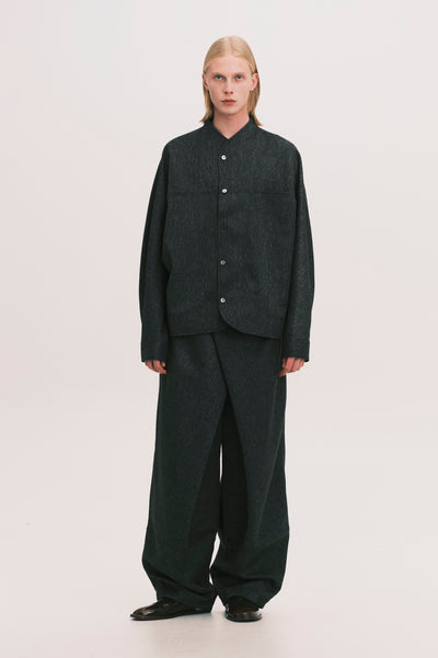 COMO OVERSHIRT GREY HERRINGBONE (NAMESAKE EXCLUSIVE)