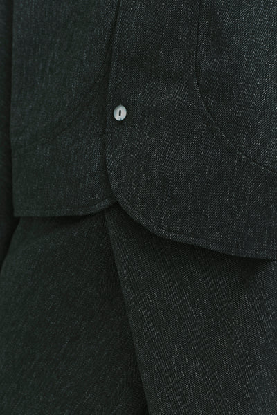 COMO OVERSHIRT GREY HERRINGBONE (NAMESAKE EXCLUSIVE)