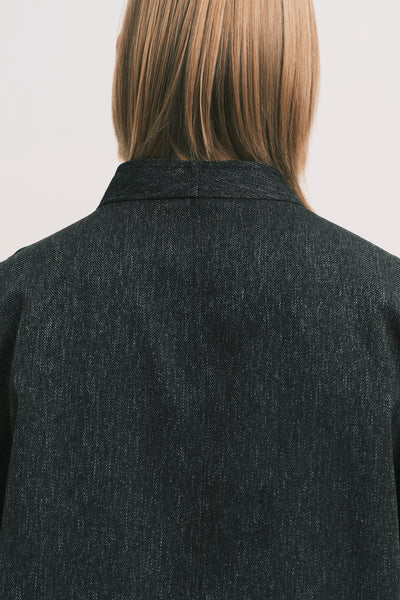 COMO OVERSHIRT GREY HERRINGBONE (NAMESAKE EXCLUSIVE)