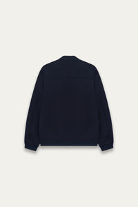 PILOT ROPING SWEATER DEPTH BLUE TERRY