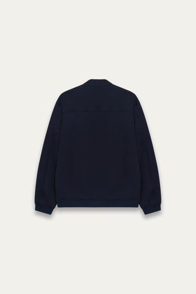 PILOT ROPING SWEATER DEPTH BLUE TERRY