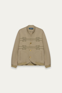 PILOT ROPING SWEATER SCOUT KHAKI TERRY