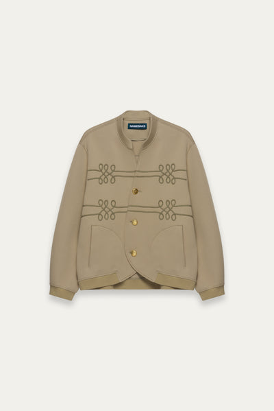 PILOT ROPING SWEATER SCOUT KHAKI TERRY