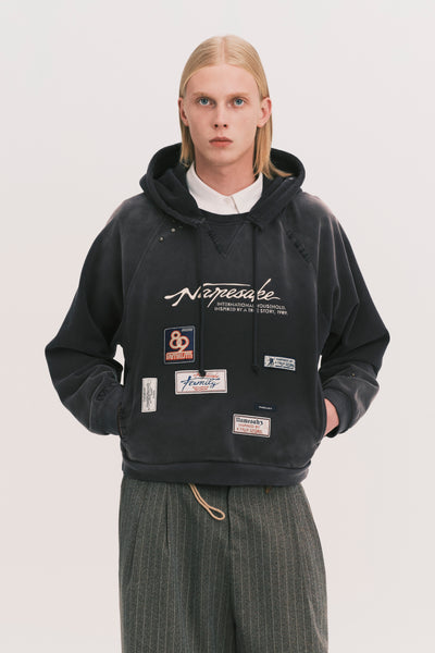 CRUISER CREW HOODIE NAVY BLUE