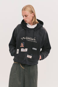 CRUISER CREW HOODIE NAVY BLUE