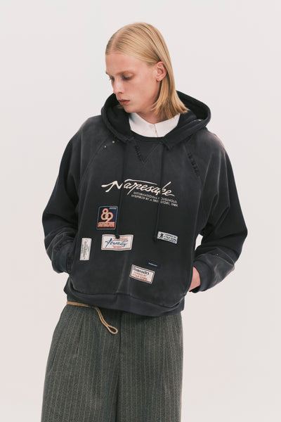 CRUISER CREW HOODIE NAVY BLUE
