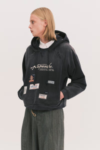 CRUISER CREW HOODIE NAVY BLUE