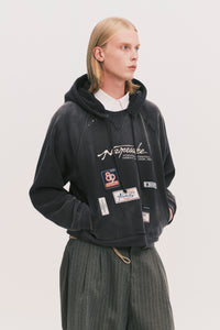 CRUISER CREW HOODIE NAVY BLUE
